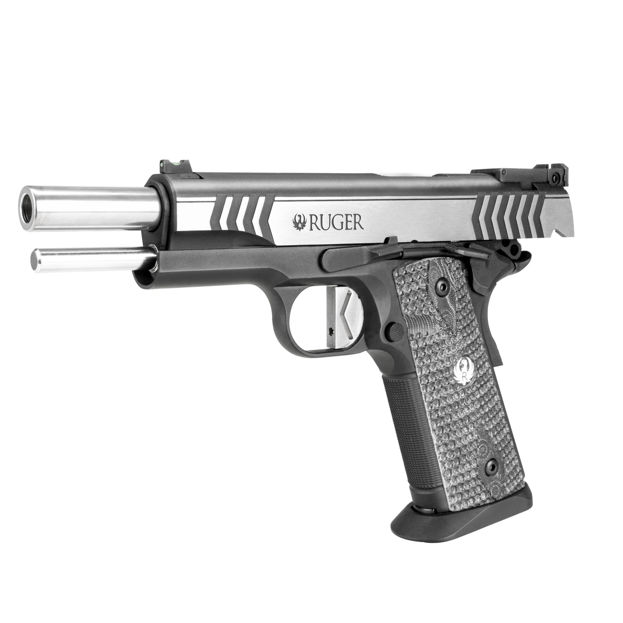 Ruger SR1911 Competition with slide locked back